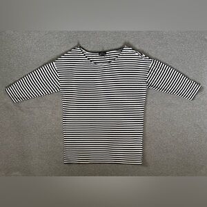 Baukjen Franklin stripped relaxed top 3/4 sleeves women’s size‎ 8